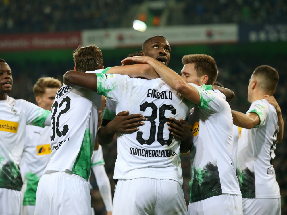 Gladbach bleibt weiter Bundesliga-Spitzenreiter