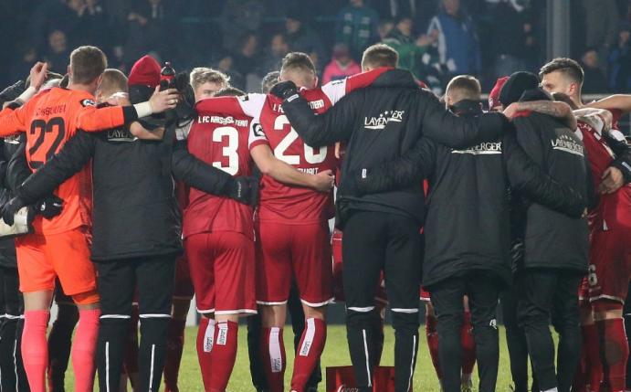 Der 1. FC Kaiserslautern steht im Achtelfinale