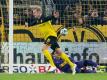 Brachte Borussia Dortmund quasi im Alleingang ins Achtelfinale: Doppeltorschütze Julian Brandt. Foto: Bernd Thissen/dpa