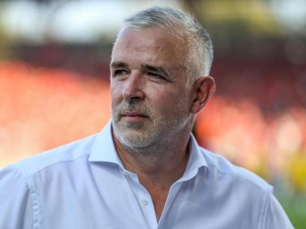 Union-Präsident Dirk Zingler sieht das Verhältnis zu Hertha abgekühlt. Foto: Andreas Gora/dpa Union-Präsident Dirk Zingler sieht das Verhältnis zu Hertha abgekühlt. Foto: Andreas Gora/dpa