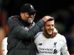 Ist mit seinem Team im Dauereinsatz: Liverpool-Coach Jürgen Klopp. Foto: Martin Rickett/PA Wire/dpa