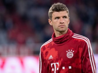 Kommt gegen Frankfurt zu seinem 500. Pflichtspiel im Bayern-Trikot: Thomas Müller. Foto: Sven Hoppe/dpa Kommt gegen Frankfurt zu seinem 500. Pflichtspiel im Bayern-Trikot: Thomas Müller. Foto: Sven Hoppe/dpa