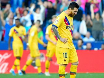 Pleite für den FC Barcelona und Superstar Lionel Messi Pleite für den FC Barcelona und Superstar Lionel Messi