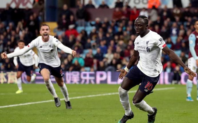 Liverpools Sadio Mane (r) erzielte das späte Siegtor. Foto: Nick Potts/PA Wire/dpa