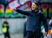 Bayerns Trainer Niko Kovac gibt sich trotz des Debakels gewohnt kämpferisch. Foto: Uwe Anspach/dpa