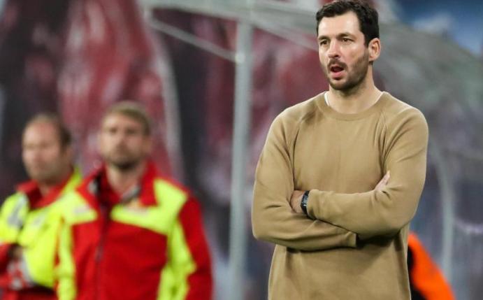 Der Mainzer Trainer Sandro Schwarz war nach der 0:8-Pleite in Leipzig vollkommen frustriert. Foto: Jan Woitas/dpa-Zentralbild/dpa