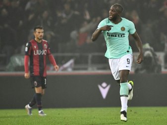 Stürmer Romelu Lukaku trifft gegen Bologna doppelt Stürmer Romelu Lukaku trifft gegen Bologna doppelt