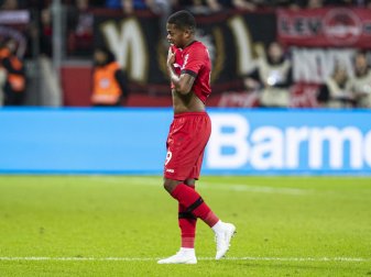 Leon Bailey flog gegen Gladbach vom Platz Leon Bailey flog gegen Gladbach vom Platz