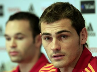 Iker Cassilas ist auf den Trainingsplatz zurückgekehrt Iker Cassilas ist auf den Trainingsplatz zurückgekehrt