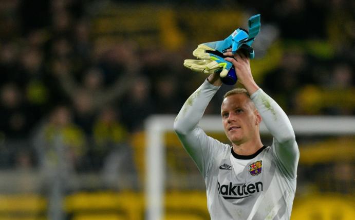 Auch Marc-Andre ter Stegen spendierte sein Trikot