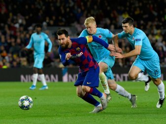 Barca kommt nicht über ein 0:0 gegen Slavia Prag hinaus Barca kommt nicht über ein 0:0 gegen Slavia Prag hinaus