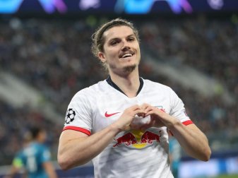 Leipzigs Marcel Sabitzer jubelt nach seinem Treffer zum 2:0 bei Zenit. Foto: Jan Woitas/dpa Leipzigs Marcel Sabitzer jubelt nach seinem Treffer zum 2:0 bei Zenit. Foto: Jan Woitas/dpa