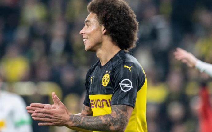Ergreift Partie für BVB-Coach Lucien Favre: Axel Witsel. Foto: Bernd Thissen/dpa
