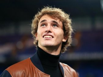Tennis-Profi Alexander Zverev war das erste Mal an der Stamford Bridge. Foto: John Walton/PA Wire/dpa Tennis-Profi Alexander Zverev war das erste Mal an der Stamford Bridge. Foto: John Walton/PA Wire/dpa