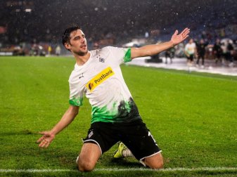 Sorgte beim Hinspiel in Rom für den Last-Minute-Ausgleich: Gladbach-Kapitän Lars Stindl. Foto: Marius Becker/dpa Sorgte beim Hinspiel in Rom für den Last-Minute-Ausgleich: Gladbach-Kapitän Lars Stindl. Foto: Marius Becker/dpa