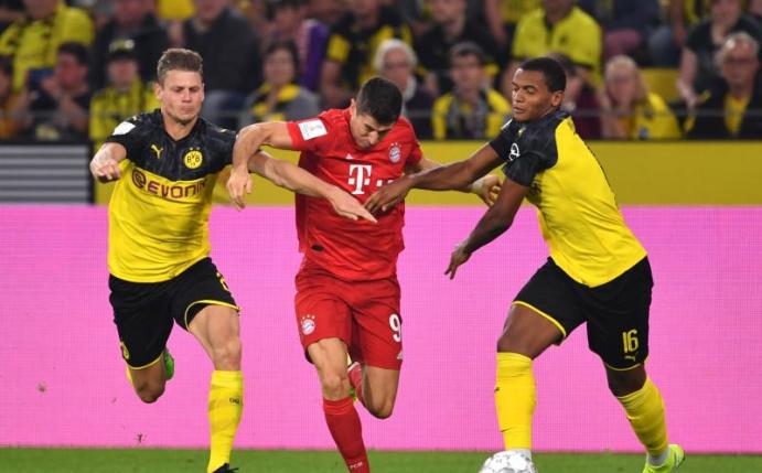 Zum Topspiel des elften Spieltages empfängt der FC Bayern München am Samstag Abend Borussia Dortmund. Foto: Marius Becker/dpa