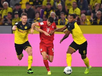 Zum Topspiel des elften Spieltages empfängt der FC Bayern München am Samstag Abend Borussia Dortmund. Foto: Marius Becker/dpa Zum Topspiel des elften Spieltages empfängt der FC Bayern München am Samstag Abend Borussia Dortmund. Foto: Marius Becker/dpa