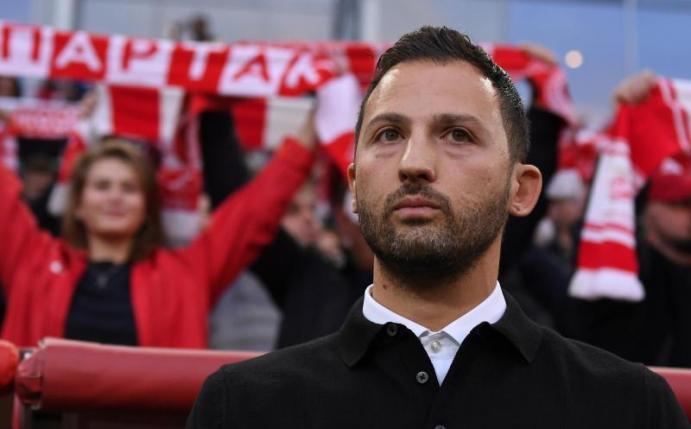 Trainiert Spartak Moskau: Domenico Tedesco. Foto: Alexander Vilf/Sputnik/dpa
