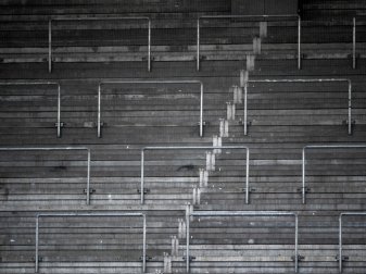 Frankfurt muss ohne die Unterstützung der Fans auskommen Frankfurt muss ohne die Unterstützung der Fans auskommen