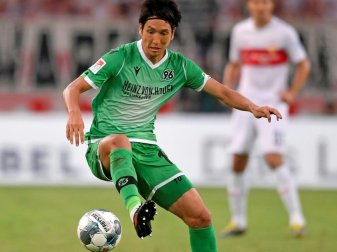 Genki Haraguchi von Hannover 96 trifft für Japan Genki Haraguchi von Hannover 96 trifft für Japan