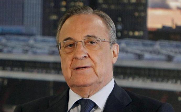 Real Madrids Präsident Florentino Perez wurde am FIFA-Sitz in Zürich zum WFCA-Präsidenten gewählt. Foto: Javier Lopez/epa/dpa