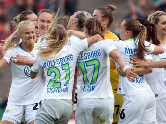 Die Frauen des VfL Wolfsburg haben das Viertelfinale im DFB-Pokal erreicht. Foto: Federico Gambarini/dpa Die Frauen des VfL Wolfsburg haben das Viertelfinale im DFB-Pokal erreicht. Foto: Federico Gambarini/dpa
