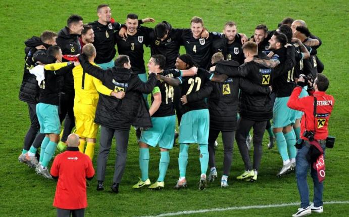 Österreich ist bei der EM 2020 dabei. Foto: Roland Schlager/APA/dpa