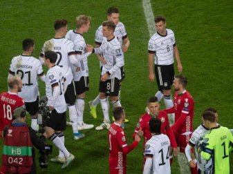 Das EM-Ticket ist gebucht, nun geht es für die deutsche Nationalmannschaft um den Gruppensieg. Foto: Bernd Thissen/dpa Das EM-Ticket ist gebucht, nun geht es für die deutsche Nationalmannschaft um den Gruppensieg. Foto: Bernd Thissen/dpa