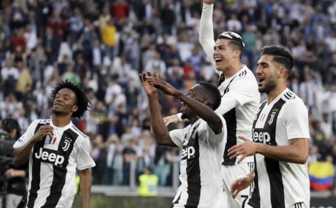 Juventus Turin hat Atalanta Bergamo besiegt. Foto: Luca Bruno/AP/dpa