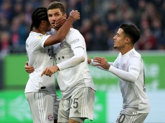 Bayern gewinnt drittes Spiel unter Flick Bayern gewinnt drittes Spiel unter Flick