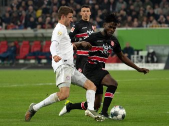 Blüht unter Hansi Flick wieder auf: Bayern-Urgestein Thomas Müller. Foto: Federico Gambarini/dpa Blüht unter Hansi Flick wieder auf: Bayern-Urgestein Thomas Müller. Foto: Federico Gambarini/dpa