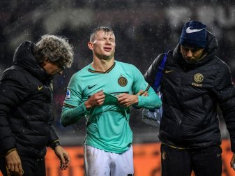 Barella verletzte sich im Spiel beim FC Turin Barella verletzte sich im Spiel beim FC Turin