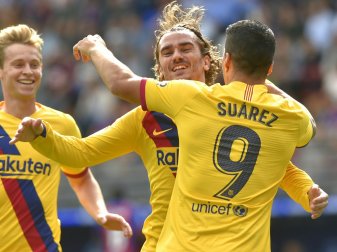 Griezmann und Suarez zeigen Respekt vor dem BVB Griezmann und Suarez zeigen Respekt vor dem BVB