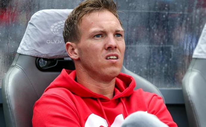 Würde gerne einmal Cristiano Ronaldo unter seinen Fittichen haben: Leipzig-Coach Julian Nagelsmann. Foto: Andreas Gora/dpa