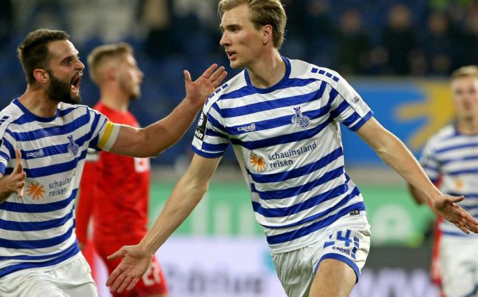 Auch gegen Köln jubelte MSV-Stürmer Vermeij