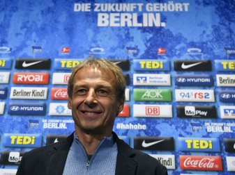 Jürgen Klinsmann ist neuer Hertha-Trainer Jürgen Klinsmann ist neuer Hertha-Trainer