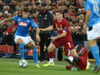 Klopp mit Liverpool noch nicht sicher im Achtelfinale Klopp mit Liverpool noch nicht sicher im Achtelfinale