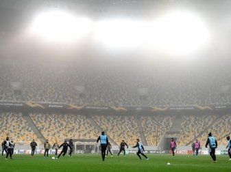 Mit einem Sieg beim PFK Olexandrija kann der VfL Wolfsburg den Einzug in die K.o.-Runde perfekt machen. Foto: Swen Pförtner/dpa Mit einem Sieg beim PFK Olexandrija kann der VfL Wolfsburg den Einzug in die K.o.-Runde perfekt machen. Foto: Swen Pförtner/dpa