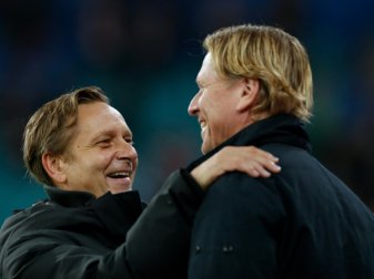 Mit Köln aus der Krise: Horst Heldt und Markus Gisdol Mit Köln aus der Krise: Horst Heldt und Markus Gisdol