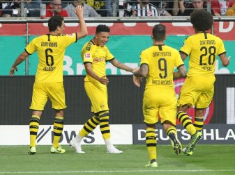 Der BVB setzt weiter auf Jadon Sancho (2.v.l.) Der BVB setzt weiter auf Jadon Sancho (2.v.l.)