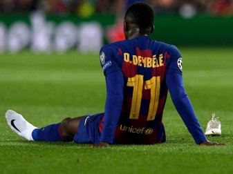 Drittes Mal verletzt in dieser Saison: Ousmane Dembele Drittes Mal verletzt in dieser Saison: Ousmane Dembele