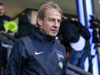 Am 13. Spieltag der Bundesliga steht das Comeback von Jürgen Klinsmann bei Hertha im Fokus des Interesses. Foto: Andreas Gora/dpa Am 13. Spieltag der Bundesliga steht das Comeback von Jürgen Klinsmann bei Hertha im Fokus des Interesses. Foto: Andreas Gora/dpa