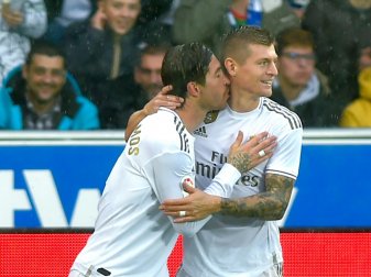 Toni Kroos legte Reals Führungstreffer durch Ramos auf Toni Kroos legte Reals Führungstreffer durch Ramos auf
