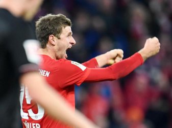 Erstmals verlor Bayern München ein Spiel in dem Thomas Müller ein Tor geschossen hat. Foto: Tobias Hase/dpa Erstmals verlor Bayern München ein Spiel in dem Thomas Müller ein Tor geschossen hat. Foto: Tobias Hase/dpa