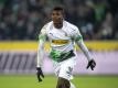 Gladbachs Breel Embolo zeigte gegen Freiburg eine starke Leistung. Foto: David Inderlied/dpa