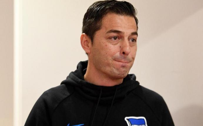 Ante Covic musste bei Hertha BSC als Trainer gehen. Foto: Stefan Puchner/dpa