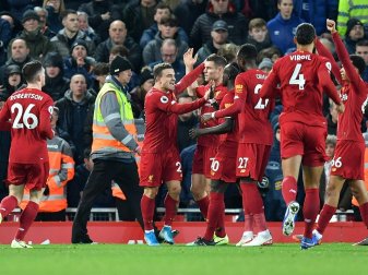 Xherdan Shaqiri erzielt das 2:0 für den FC Liverpool Xherdan Shaqiri erzielt das 2:0 für den FC Liverpool