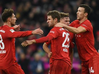 Die Bayern gehen als Topfavorit in die Partie am Samstag Die Bayern gehen als Topfavorit in die Partie am Samstag