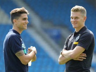 Matthias Ginter (r.) bereit für das Topspiel Matthias Ginter (r.) bereit für das Topspiel