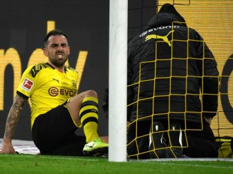 Paco Alcacer nach Verletzung wieder im Training Paco Alcacer nach Verletzung wieder im Training